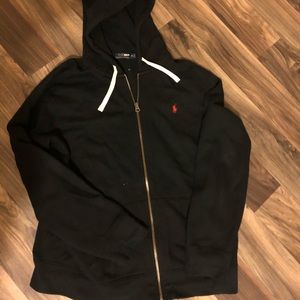 Polo Ralph Lauren black hoodie XXL